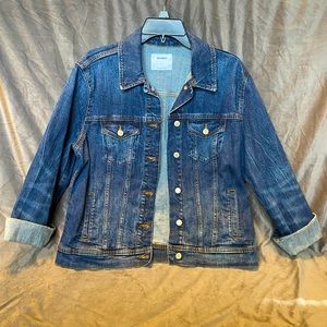 Old Navy Boyfriend Denim Jacket - Size L